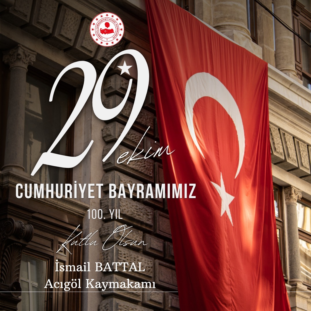Cumhuriyet Bayramımız Kutlu Olsun